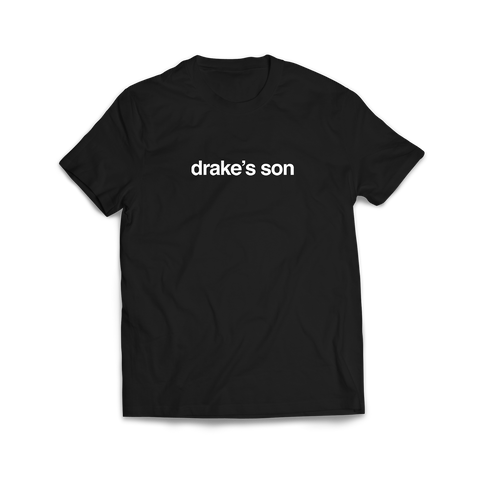 Drake's Son Unisex Tee in Black